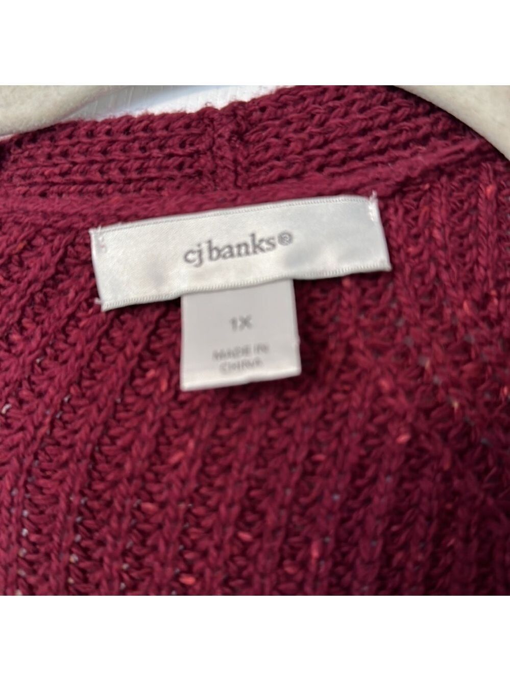 Cj Banks womens cardigan; size 1X - Picture 3 of 5